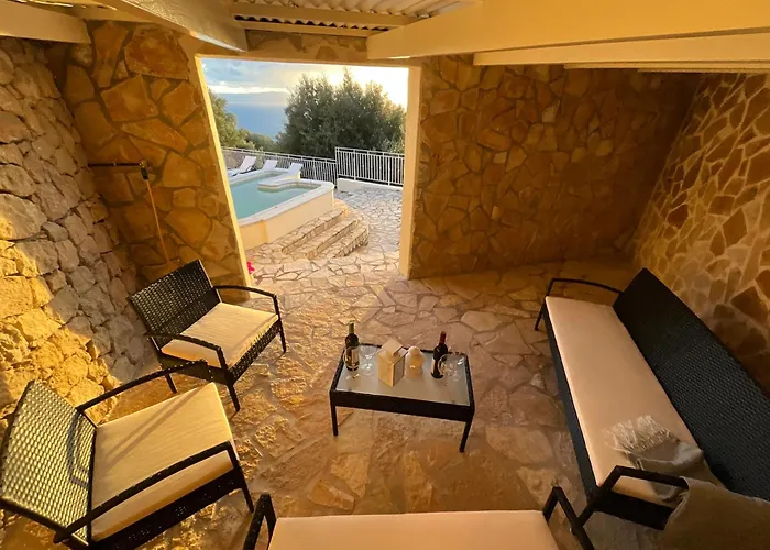 וילה Kaminia Rose Private Pool & Jacuzzi *